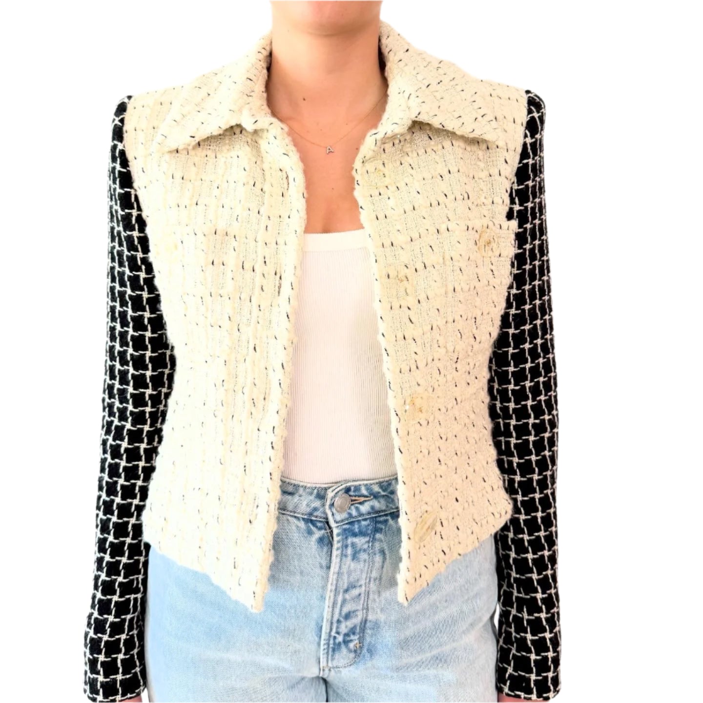 Chanel Wool Jacket Sz 40