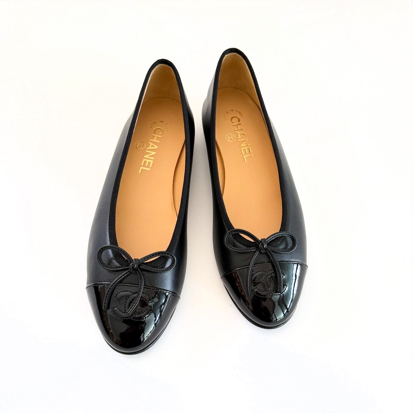 Chanel Ballet Flats Sz 38.5