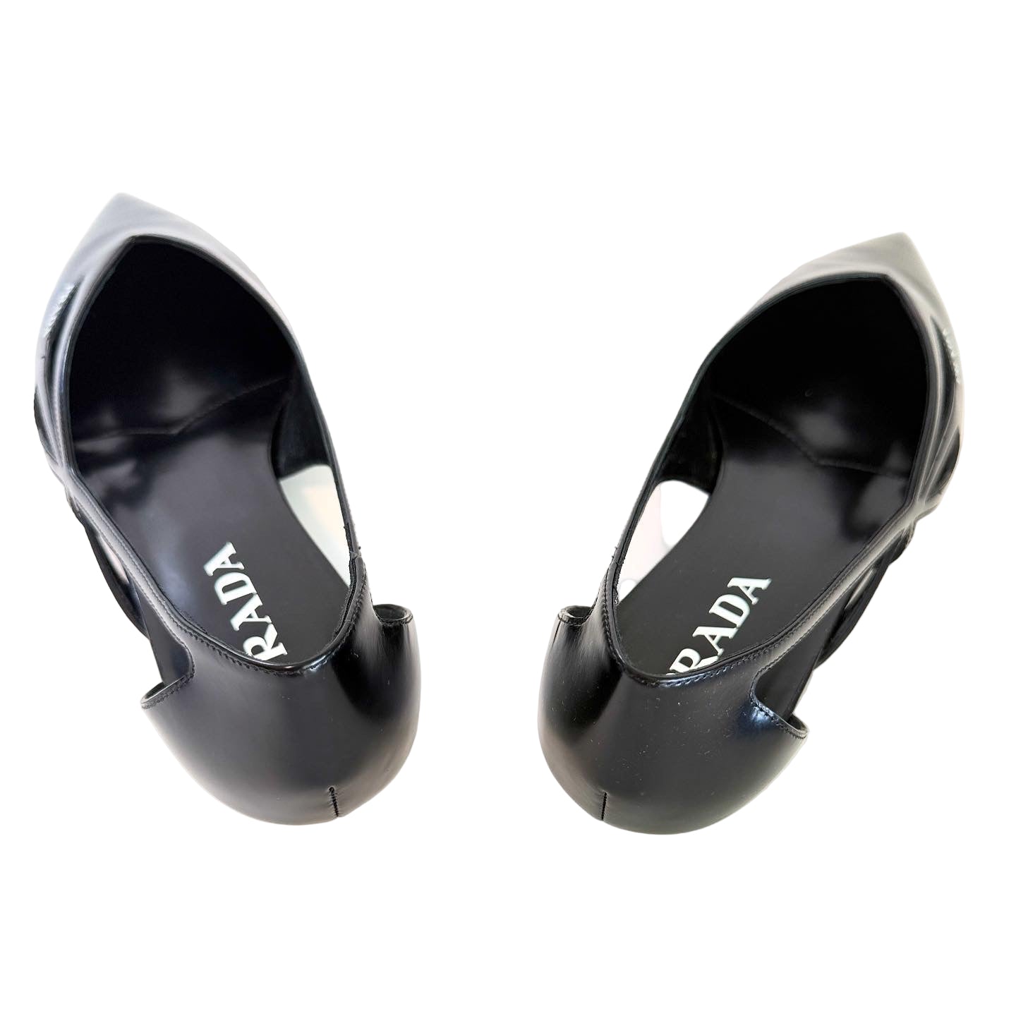Prada Leather Flats Sz 38.5