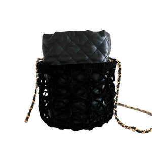 Chanel Velvet Cage Bag