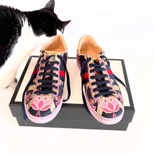 Gucci Brocade Sneakers Sz 38.5