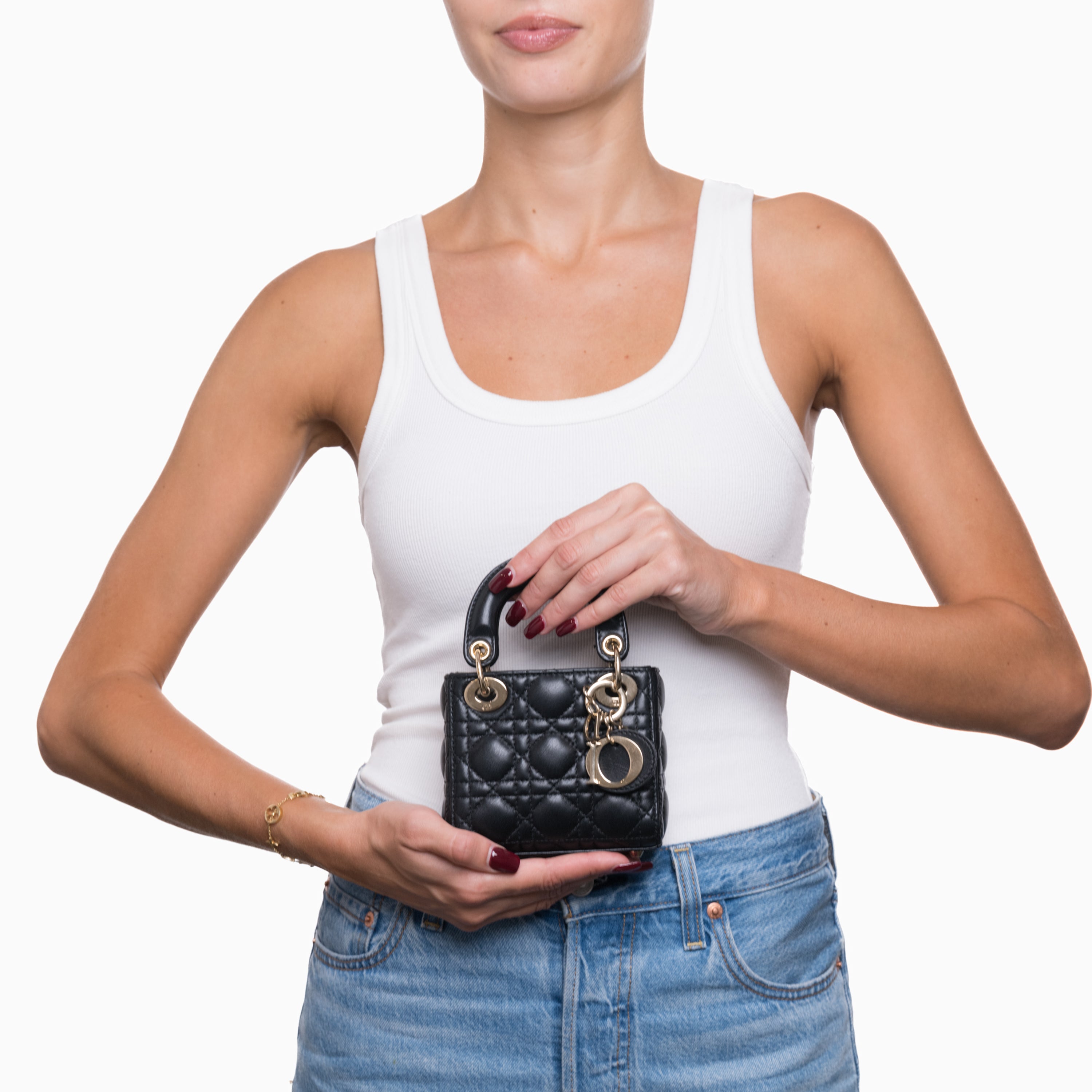 Dior Lady Dior Micro Bag