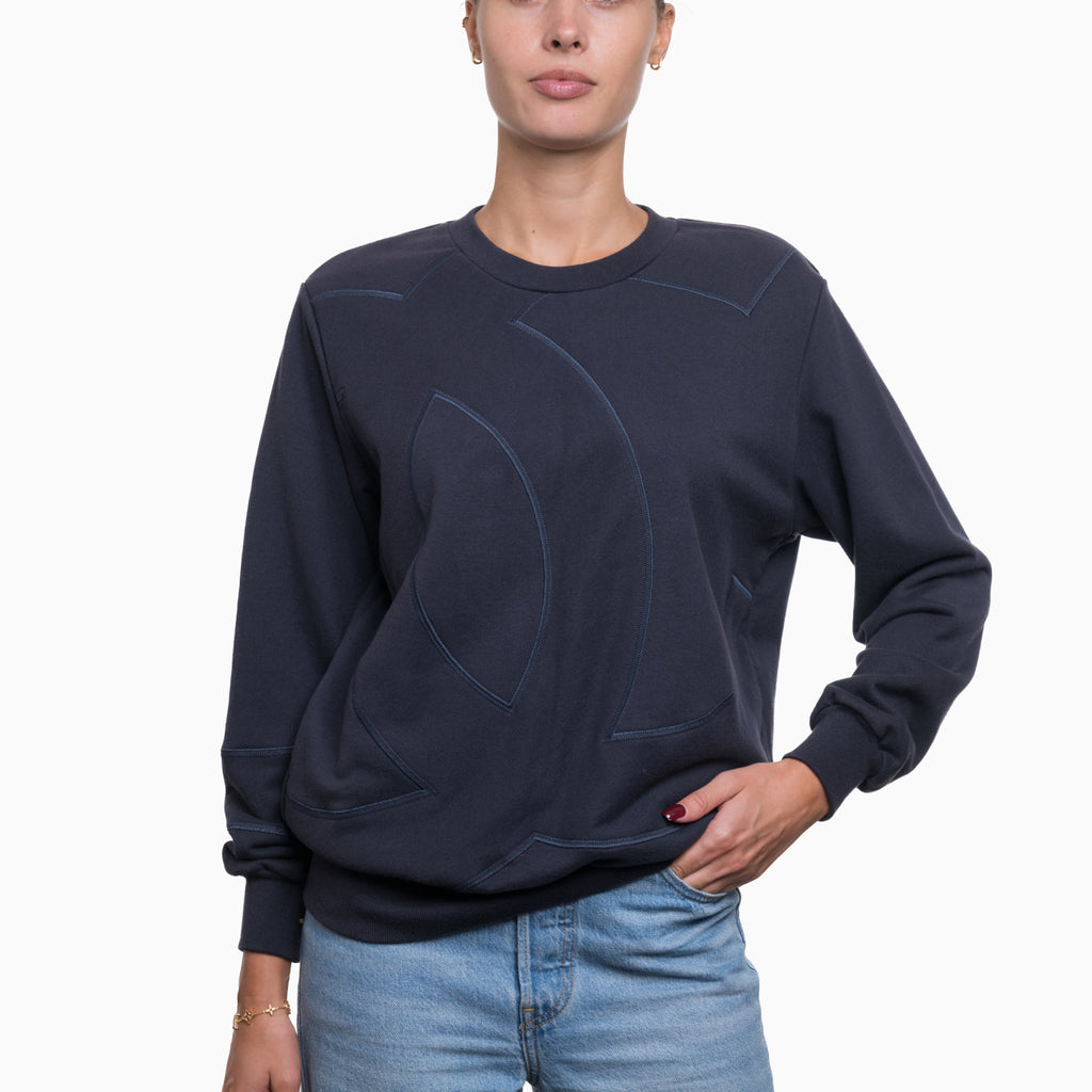 Chanel Logo Sweat Sz 40