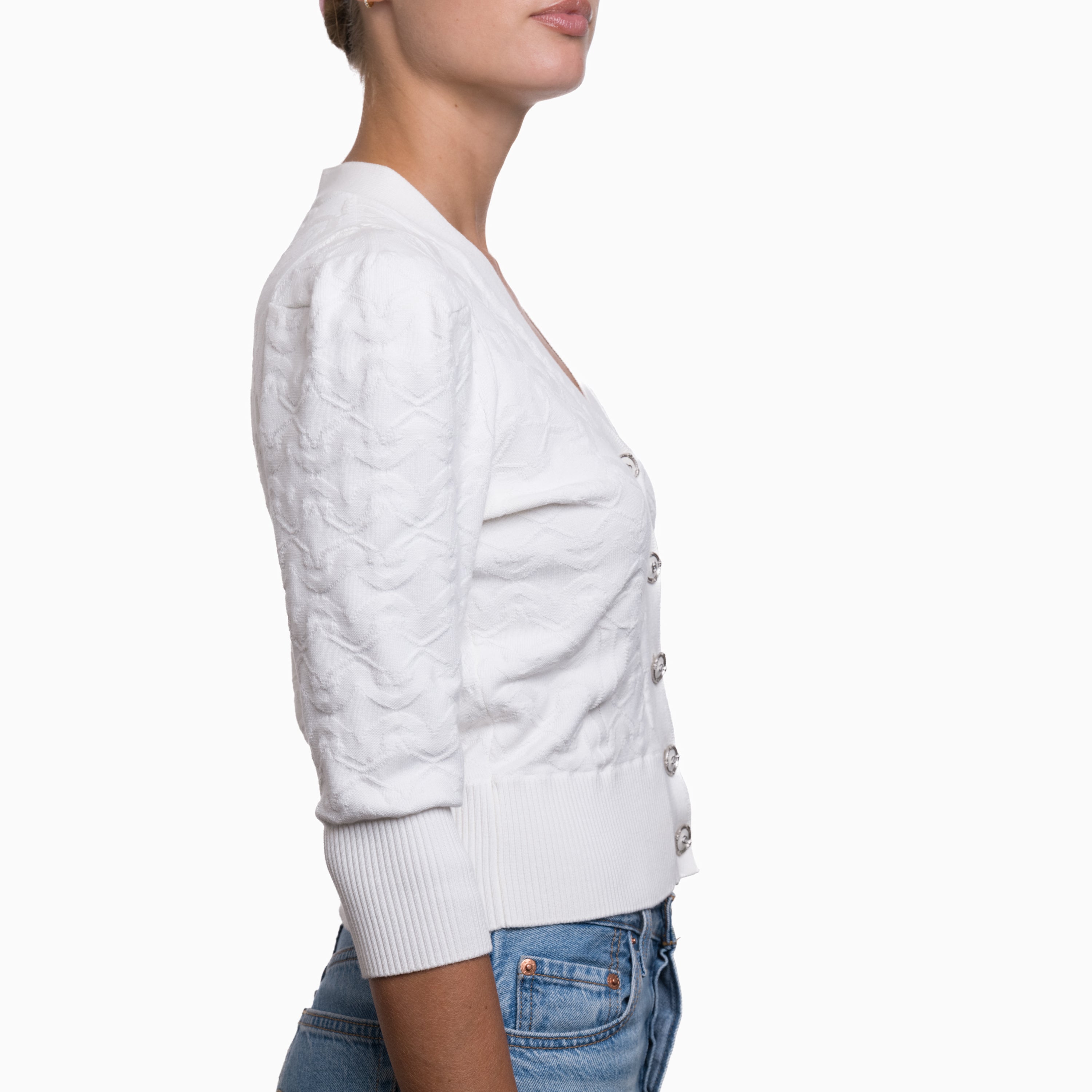 Chanel Knit Cardigan Sz 38