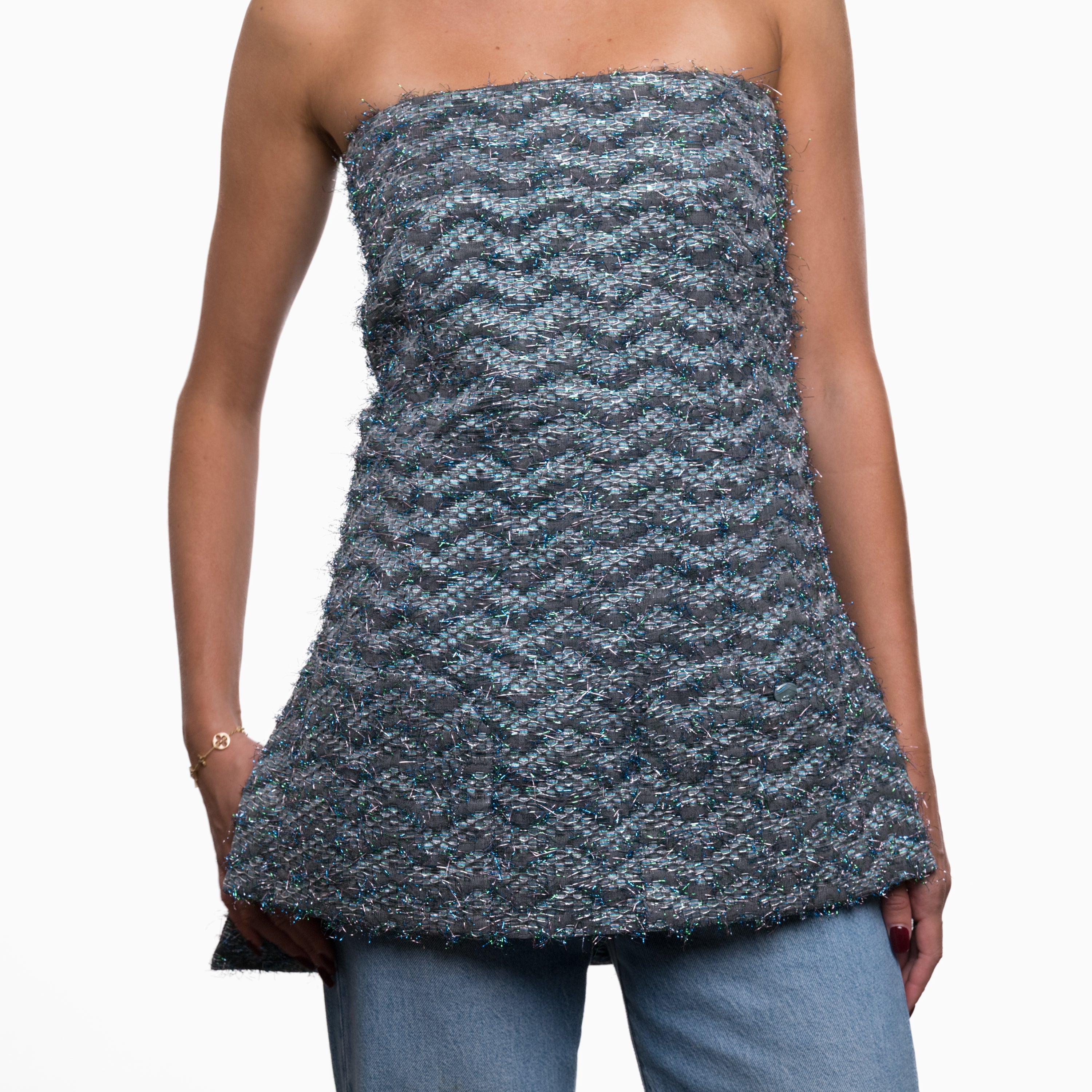 Chanel Strapless Top Sz 40