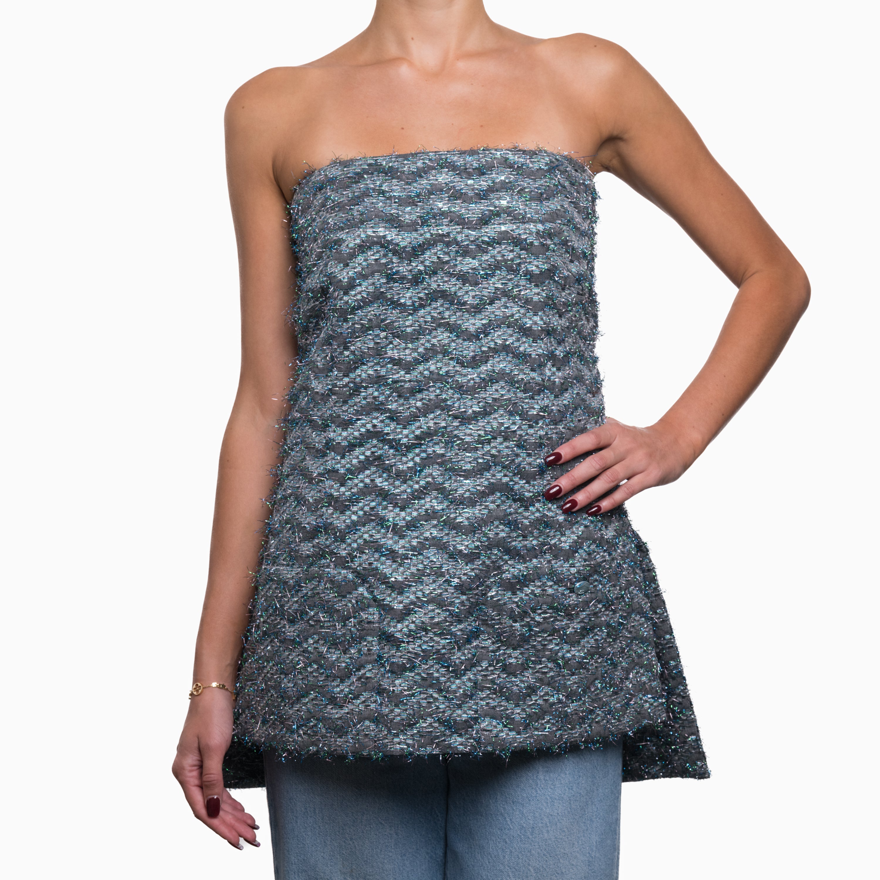 Chanel Strapless Top Sz 40