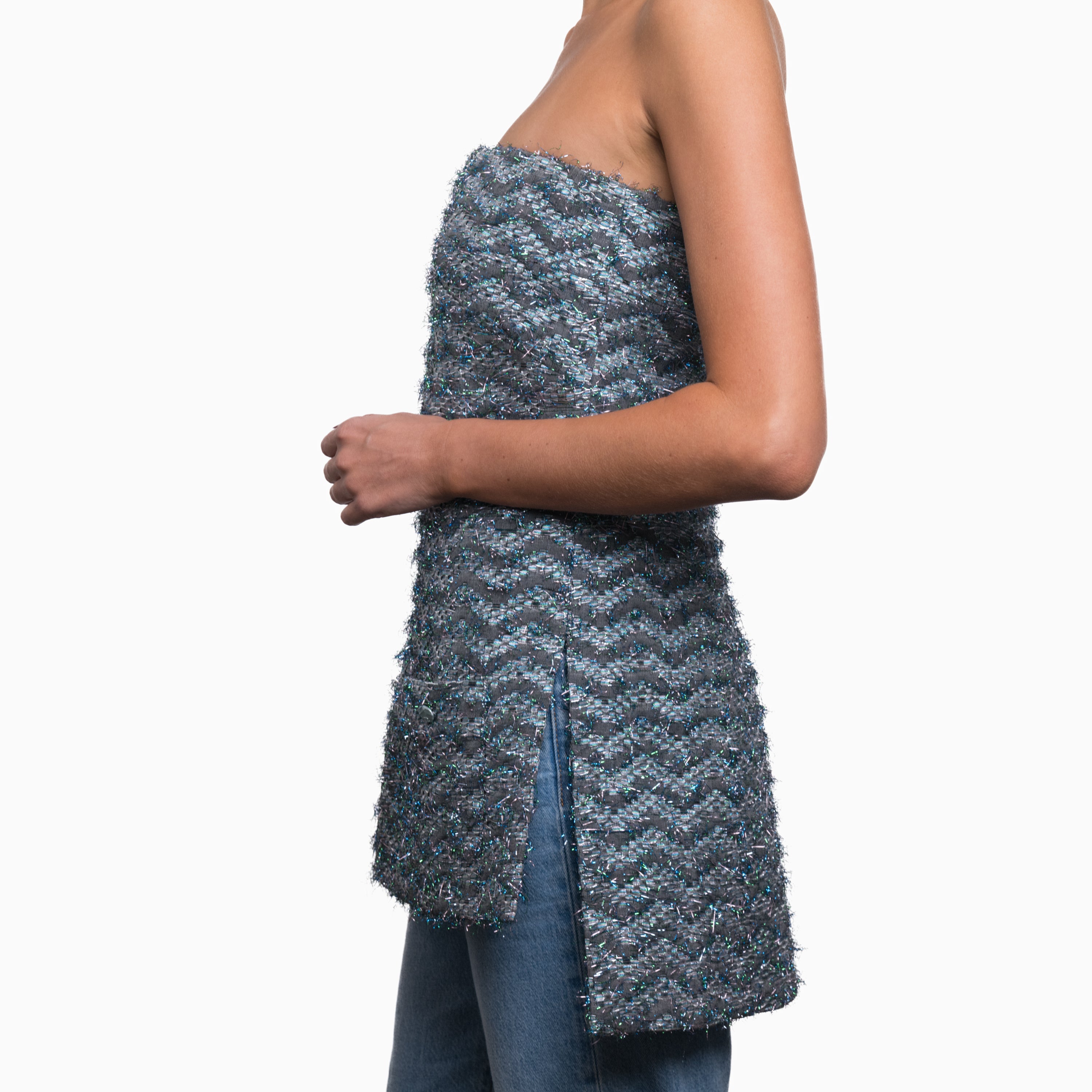 Chanel Strapless Top Sz 40