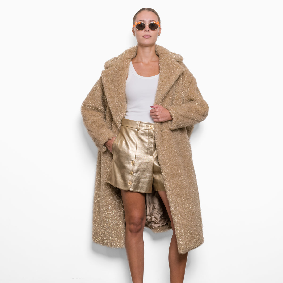 Maxmara Teddy Coat Sz S