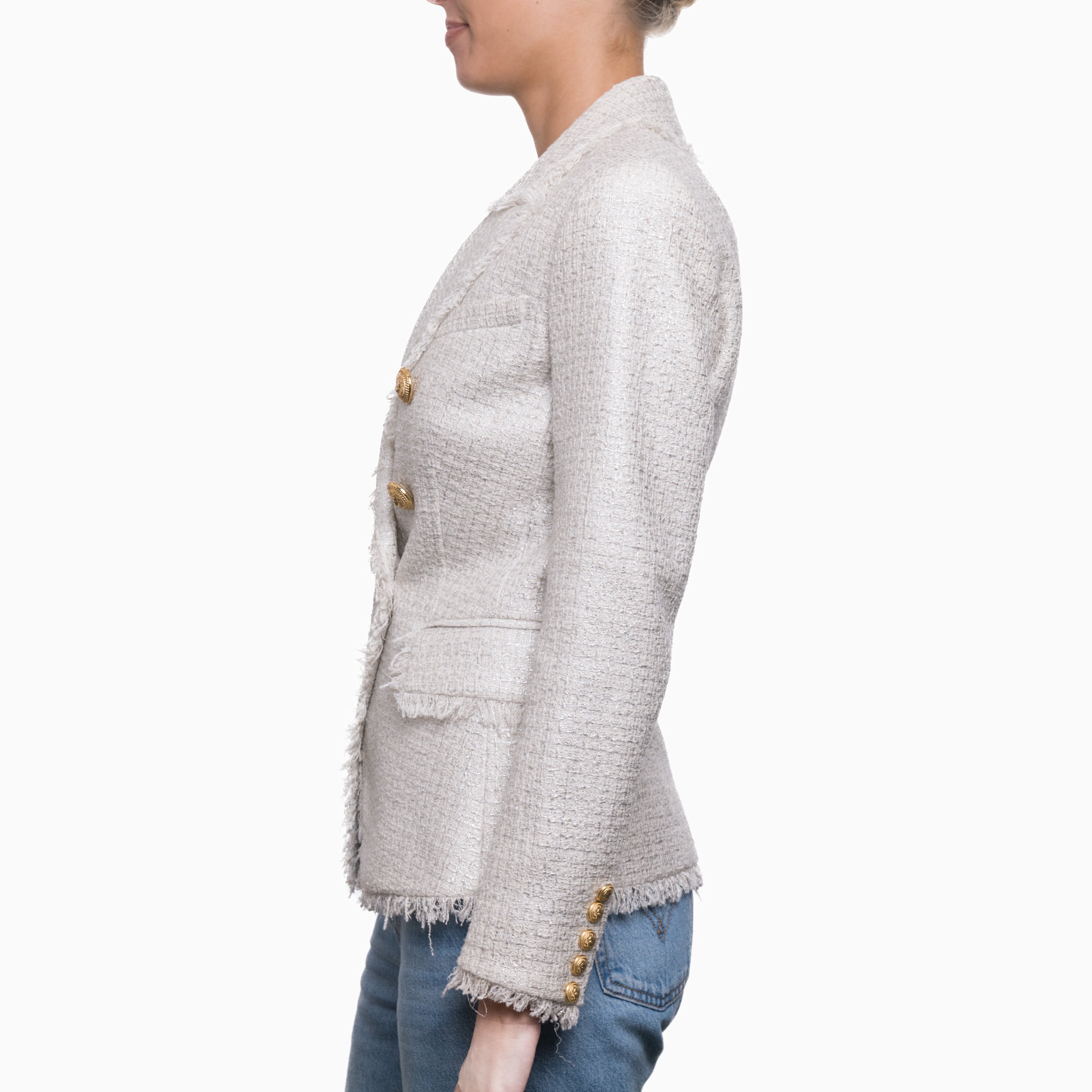 Balmain Tweed Jacket Sz 36