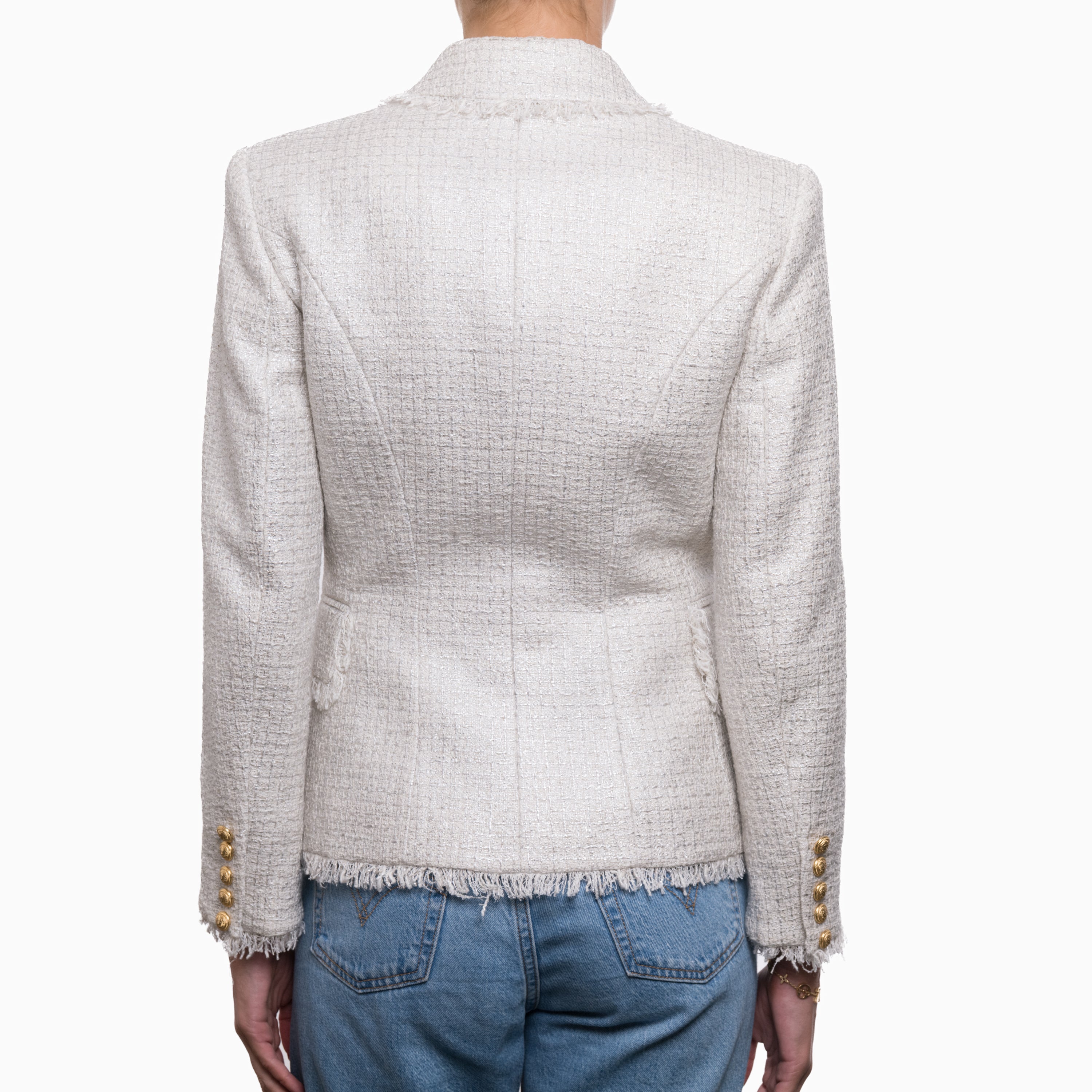 Balmain Tweed Jacket Sz 36