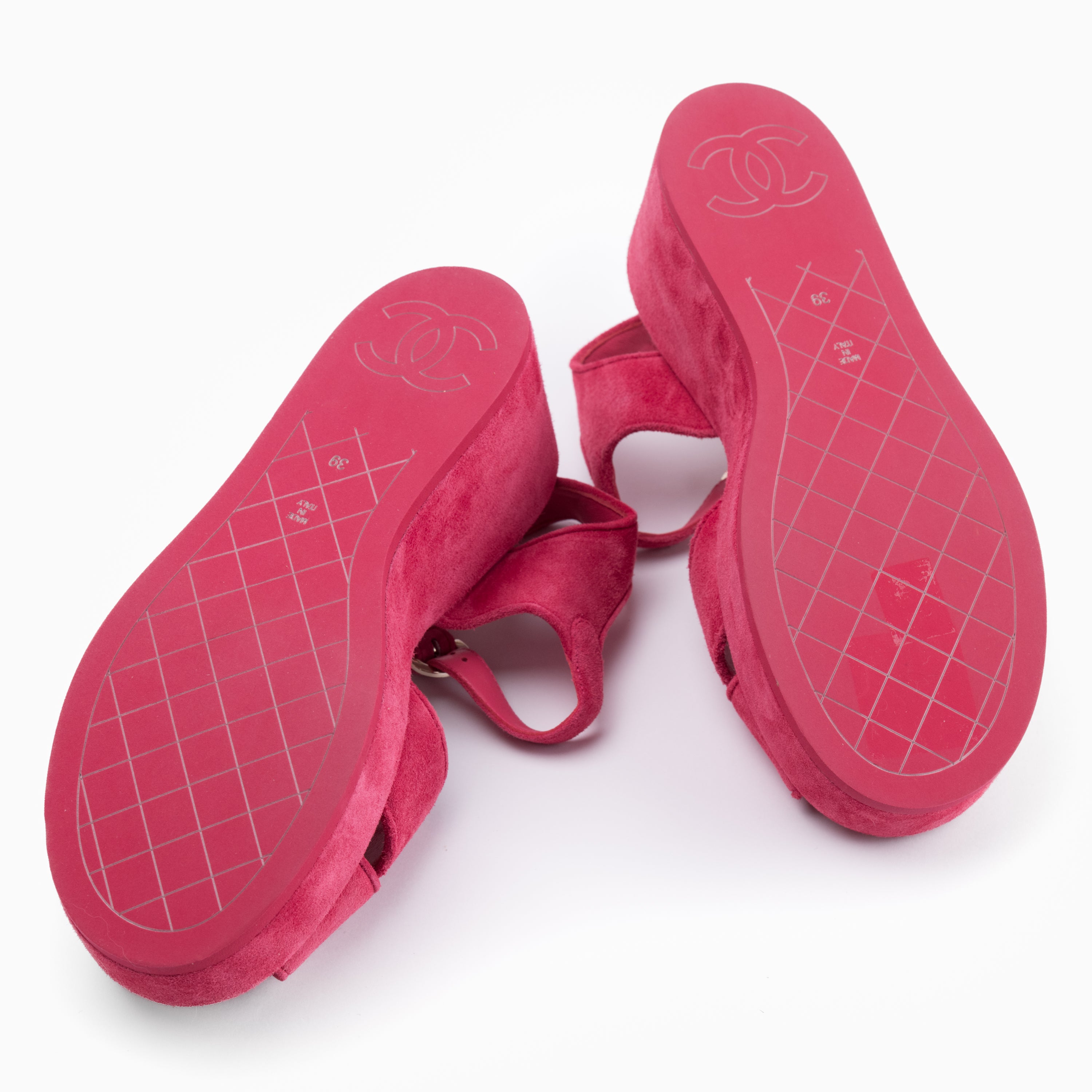 Chanel Sandals Sz 39