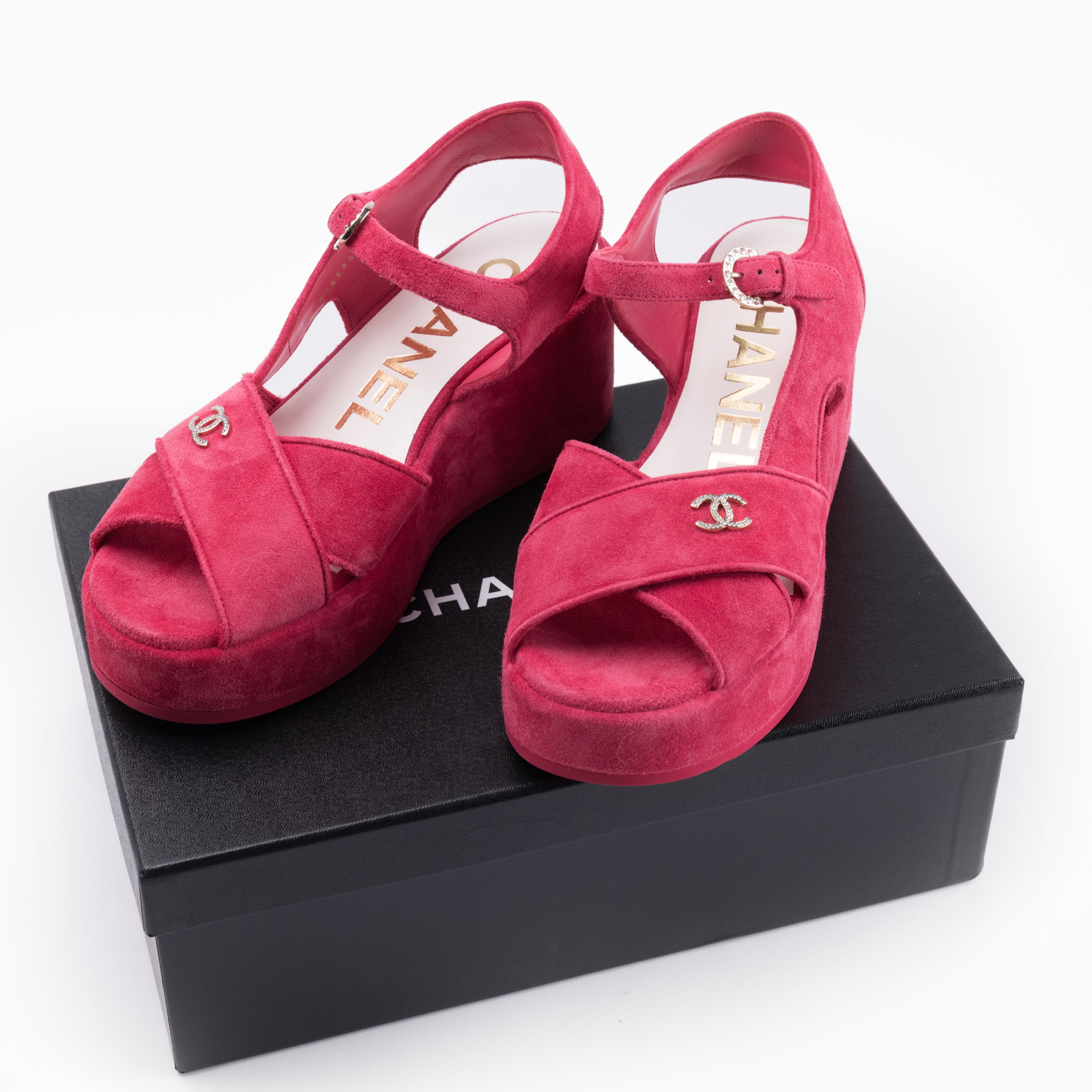 Chanel Sandals Sz 39