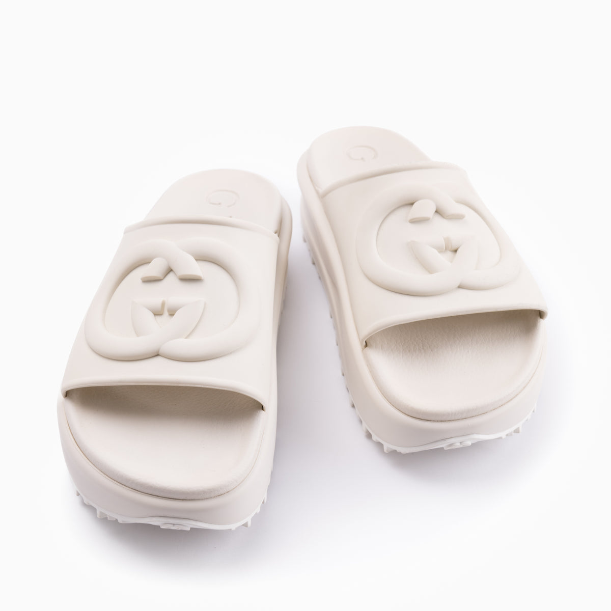 Gucci Rubber Slides Sz 39
