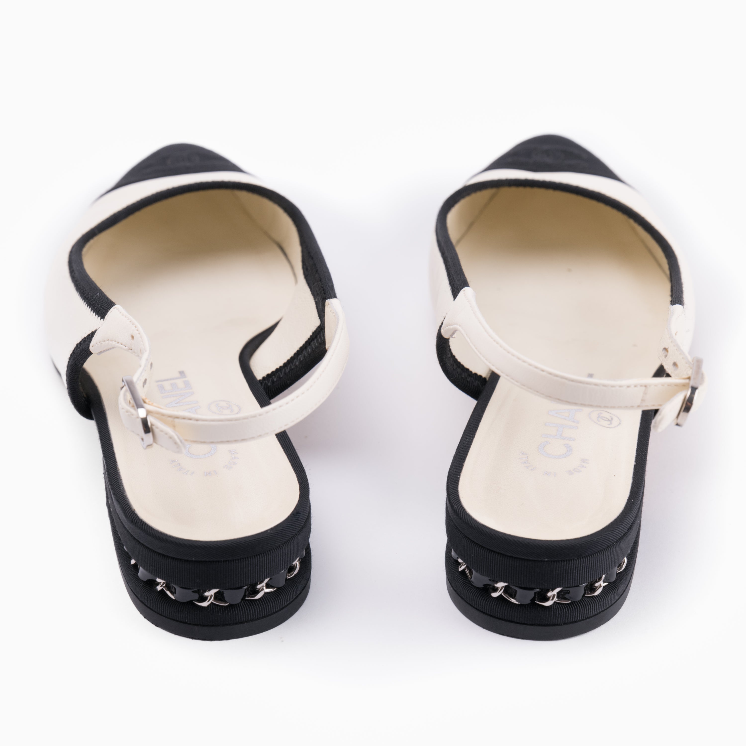 Chanel Slingbacks Sz 38