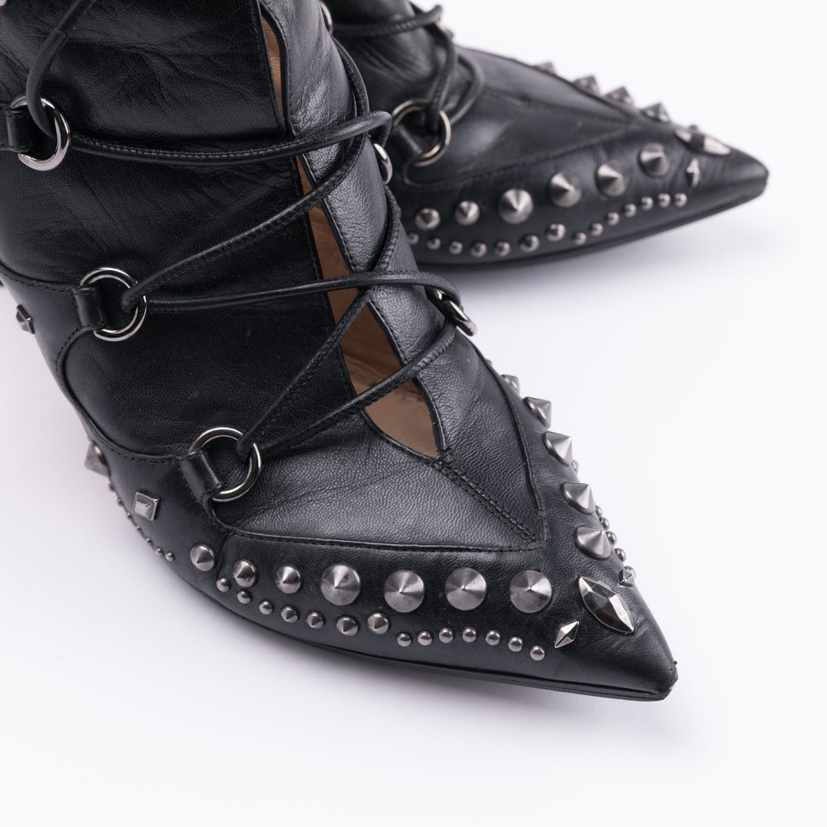 Valentino Ankle Boots Sz 37.5