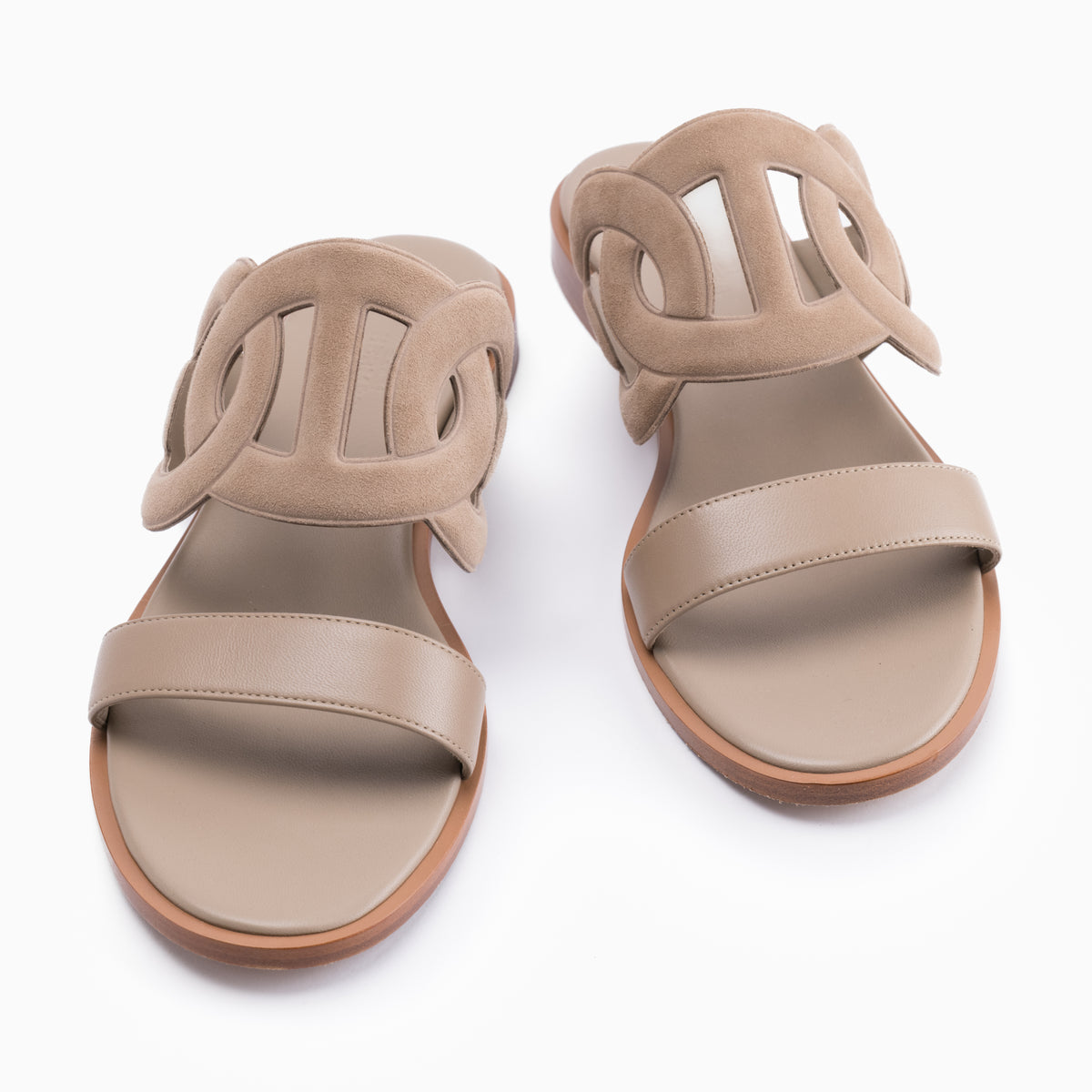 Hermes Sandals Sz 37.5