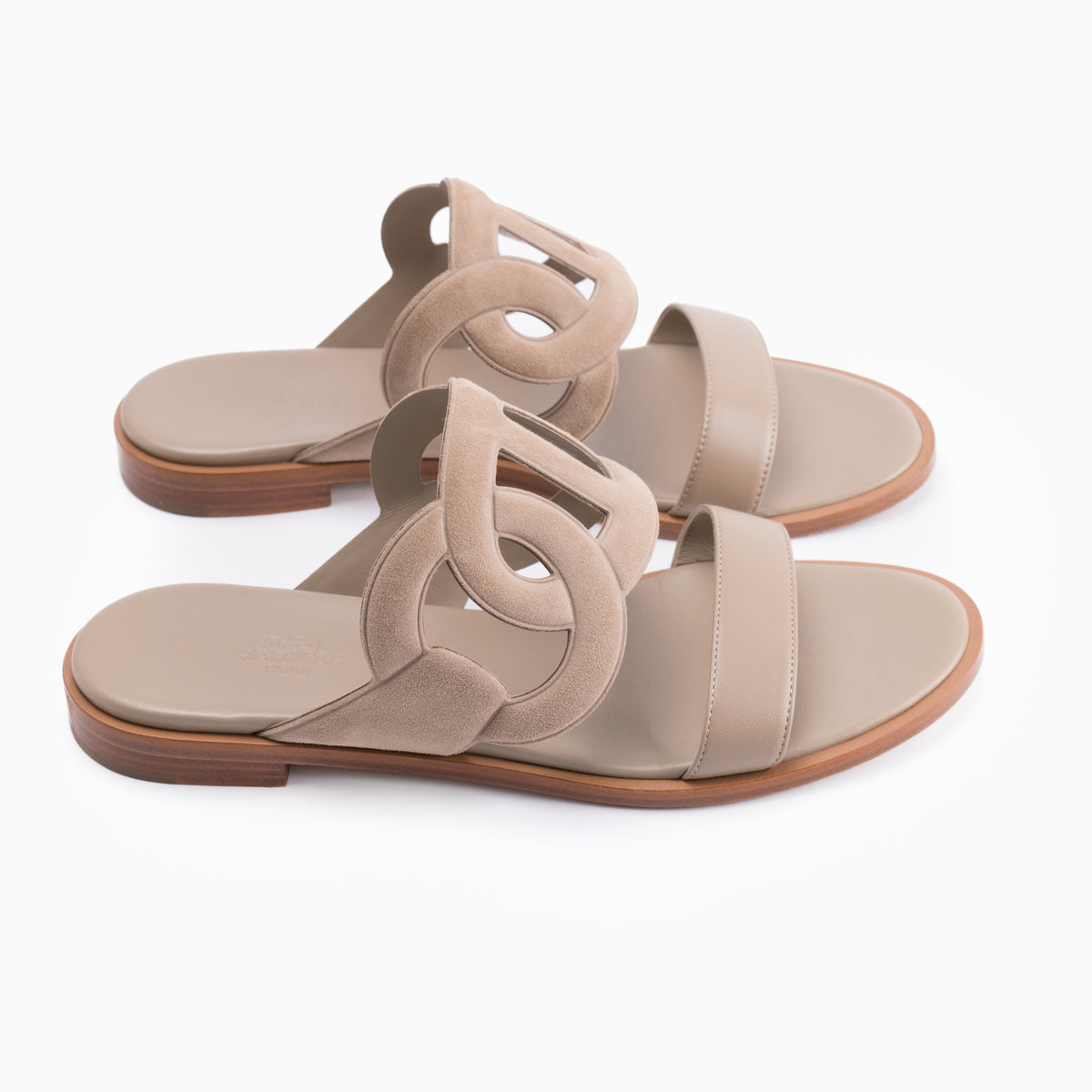 Hermes Sandals Sz 37.5