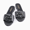 Chanel Spotted Mules Sz 38
