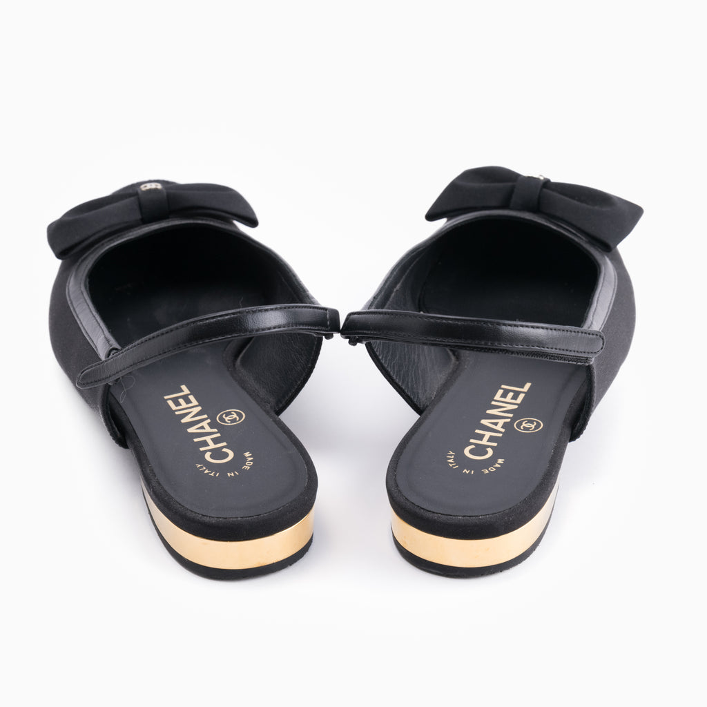 Chanel Slingbacks Sz 37.5