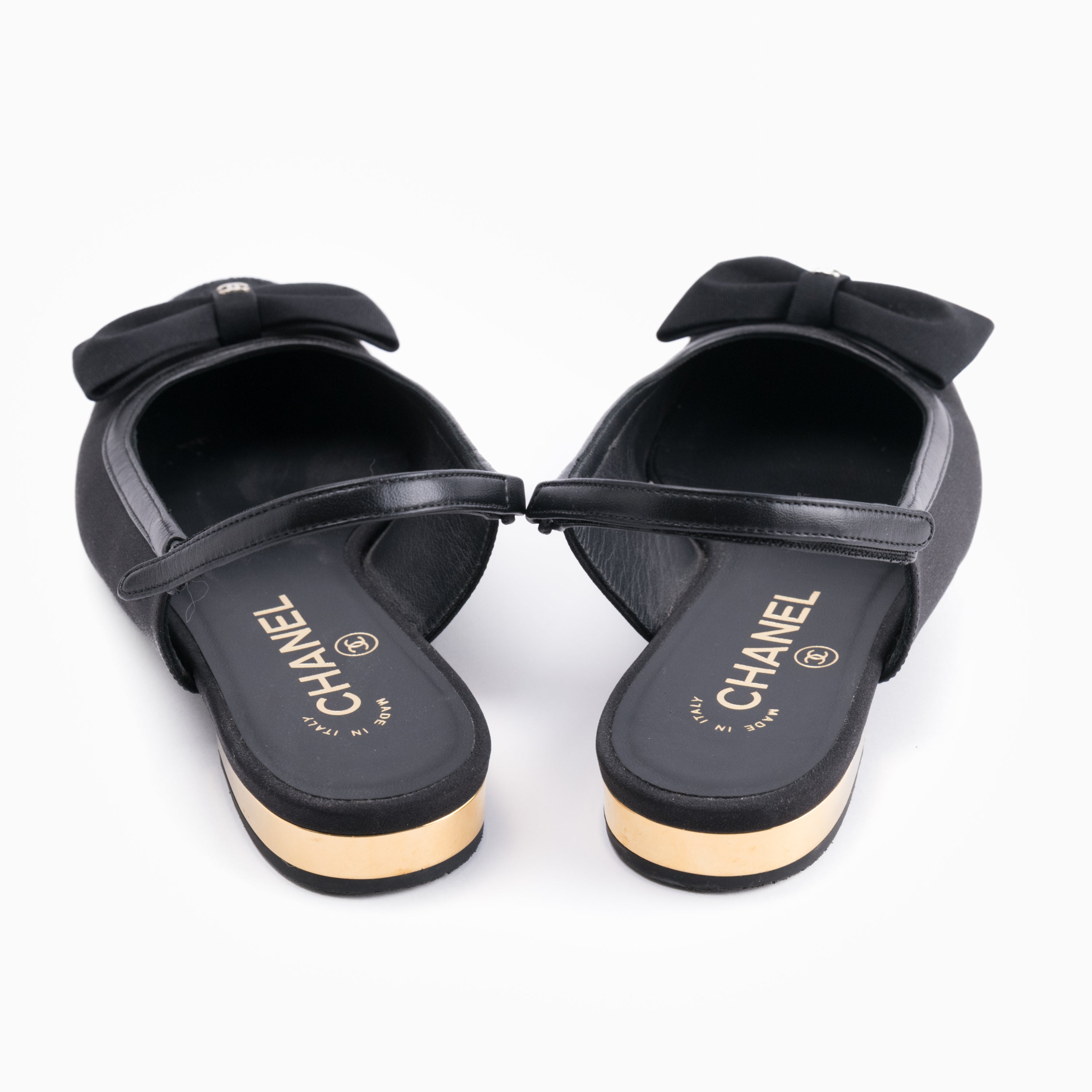 Chanel Slingbacks Sz 37.5