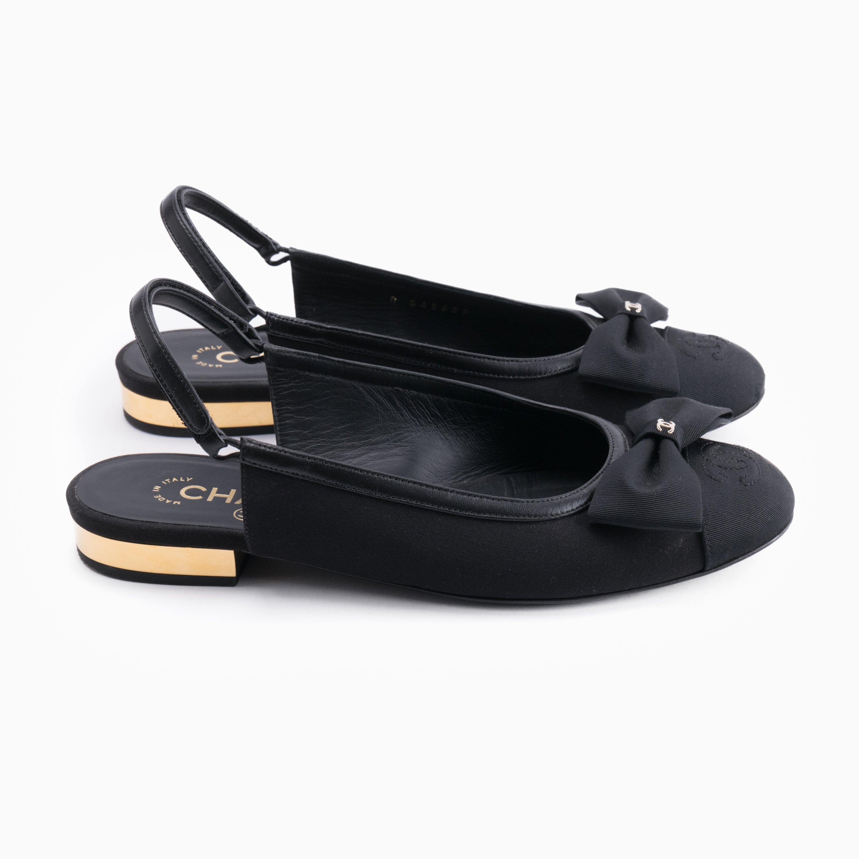 Chanel Slingbacks Sz 37.5
