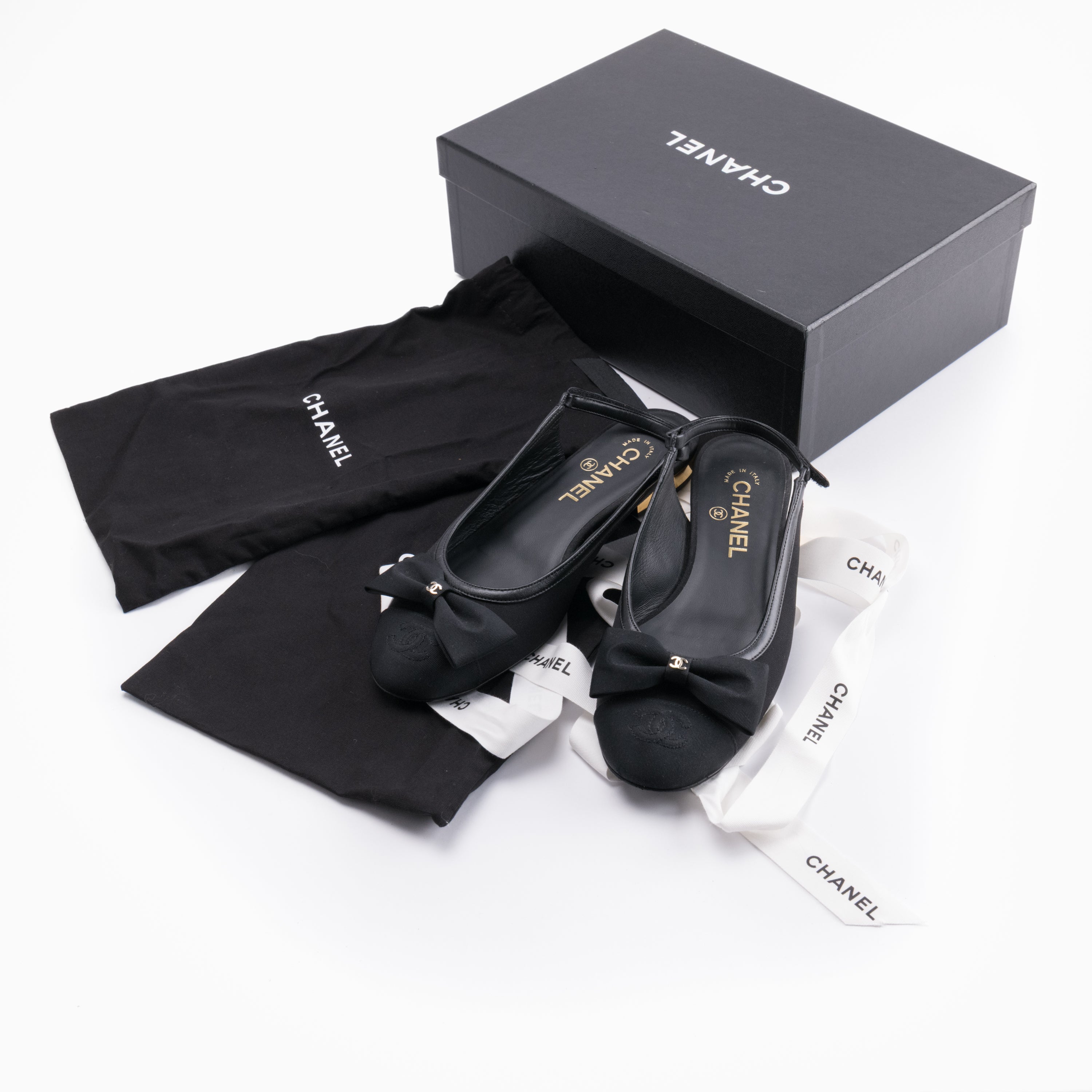Chanel Slingbacks Sz 37.5