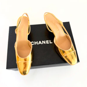 Chanel Slingbacks Sz 36.5