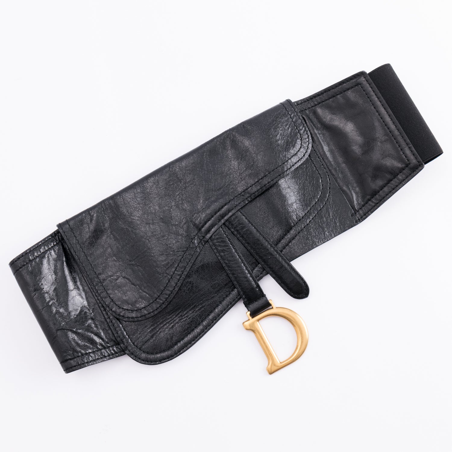 Dior Saddle Belt Sz S/M