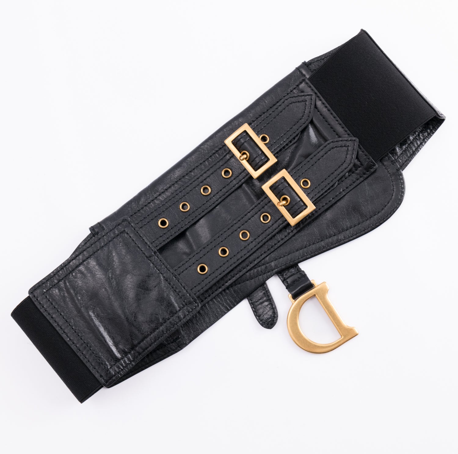Dior Saddle Belt Sz S/M