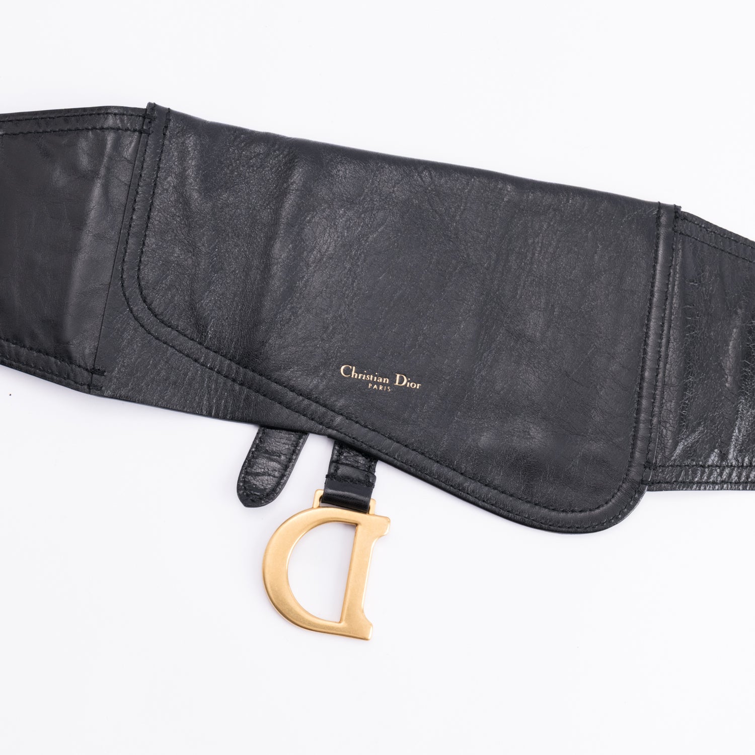 Dior Saddle Belt Sz S/M