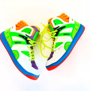 Gucci Basket GG Hi Tops Sz 39