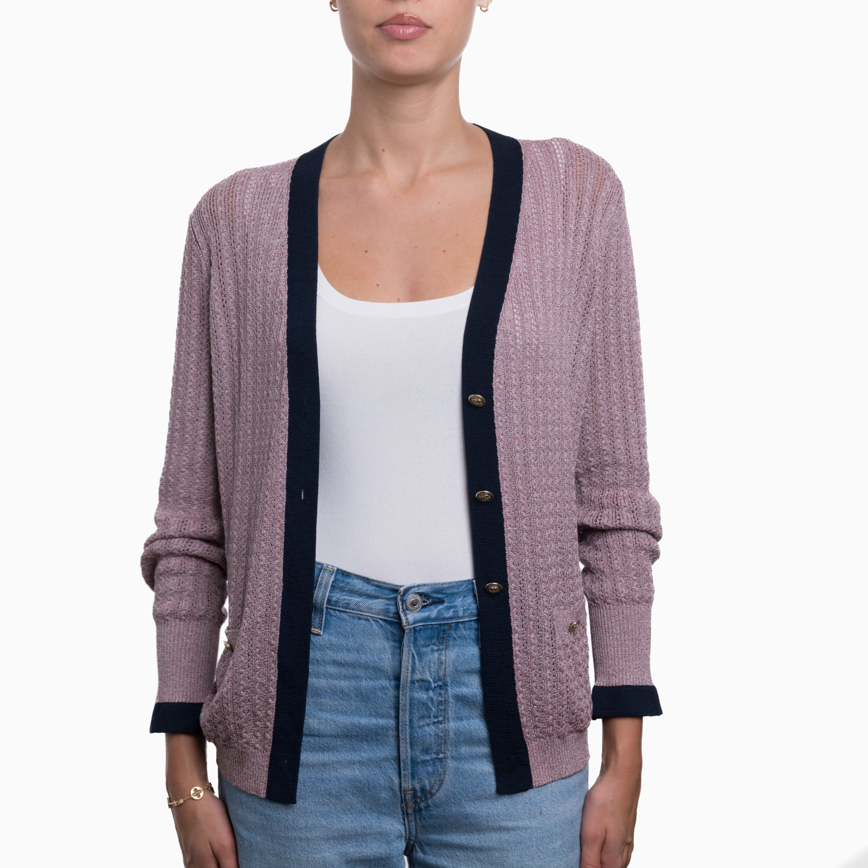 Chanel Cardi Sz 40