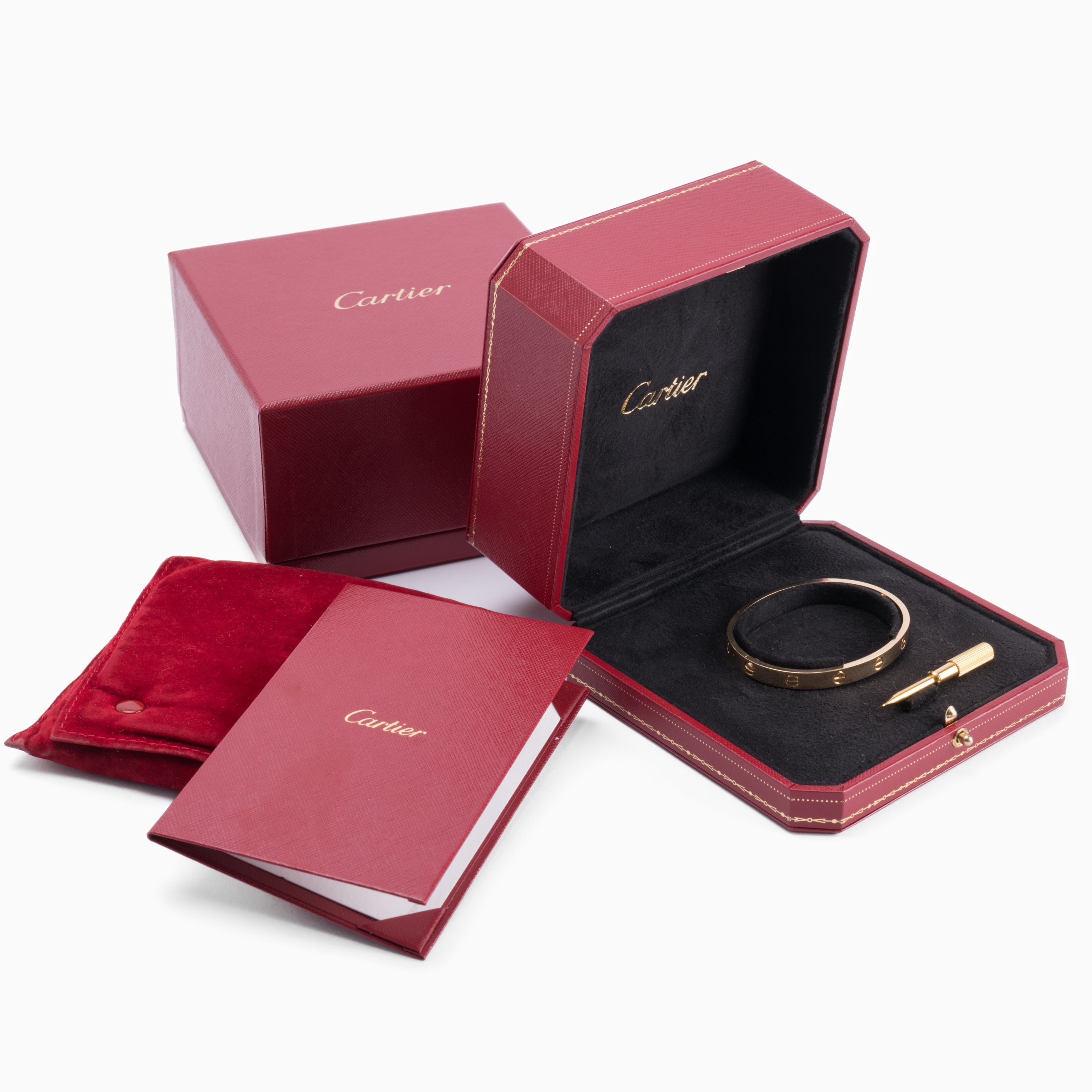Cartier Love Bangle Sz 17