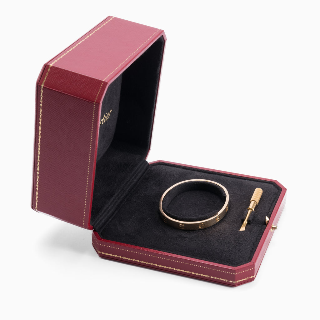 Cartier Love Bangle Sz 17