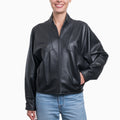 Bassike Leather Jacket Sz 1