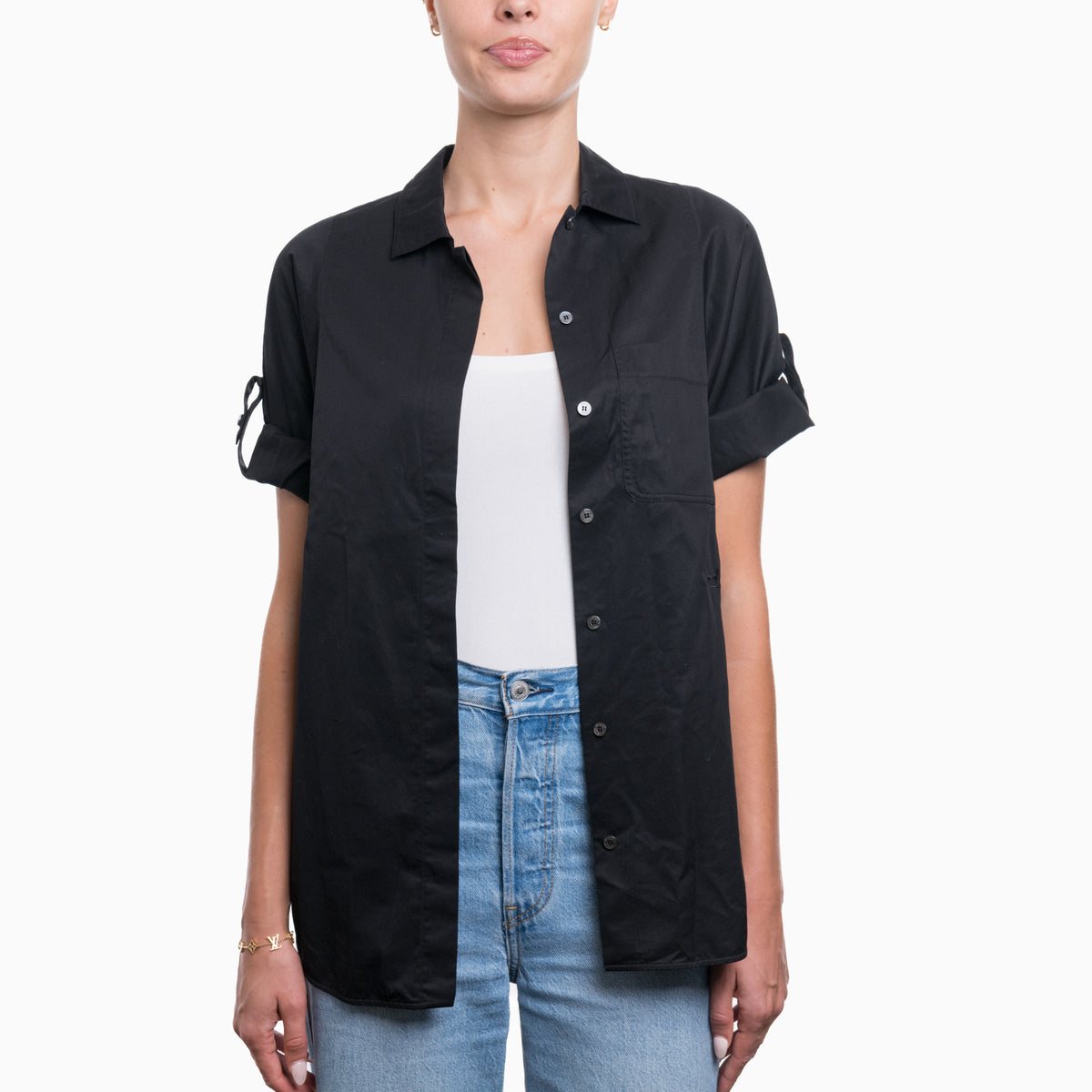 Hermes Cotton Shirt Sz 34