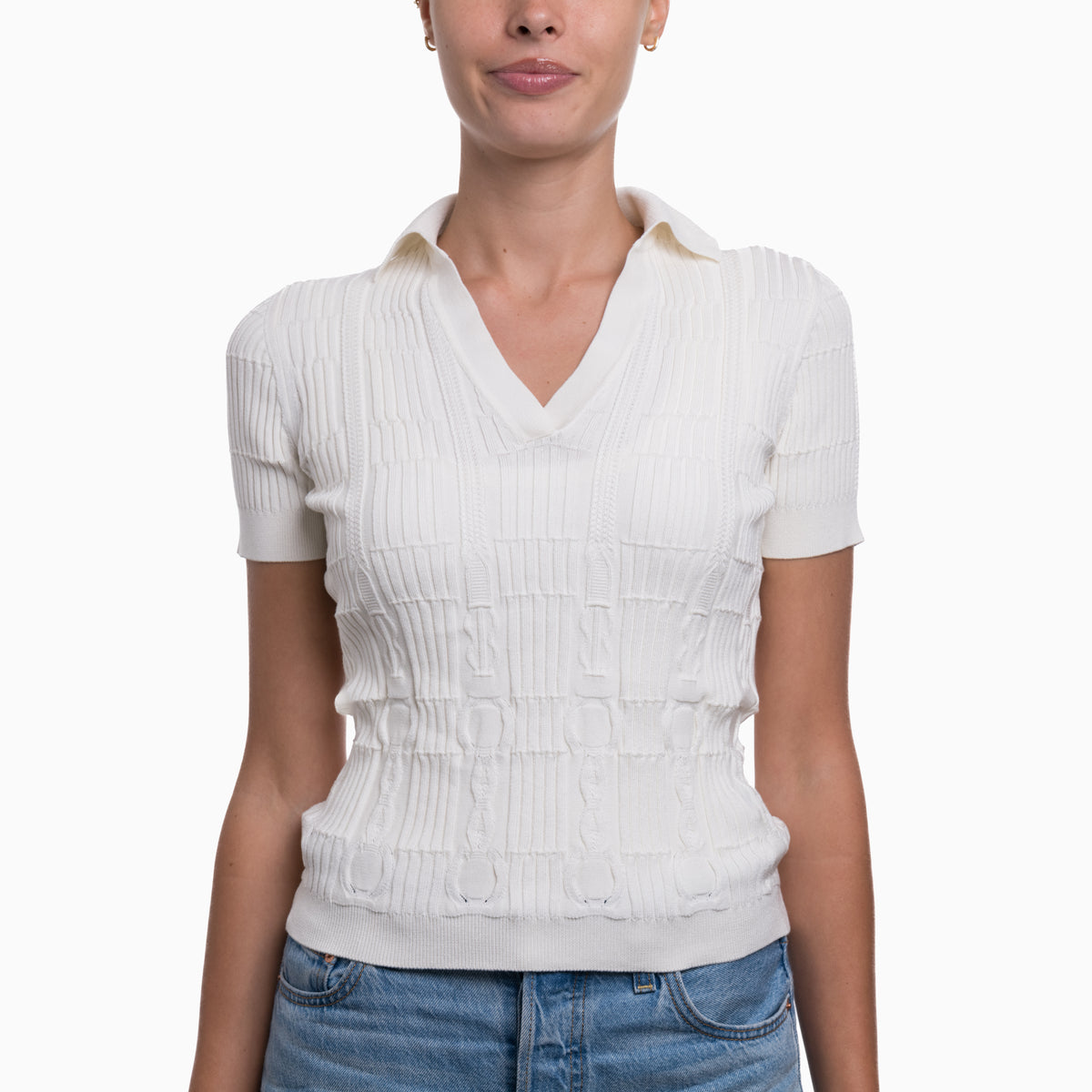 Hermes Knit Top Sz 38