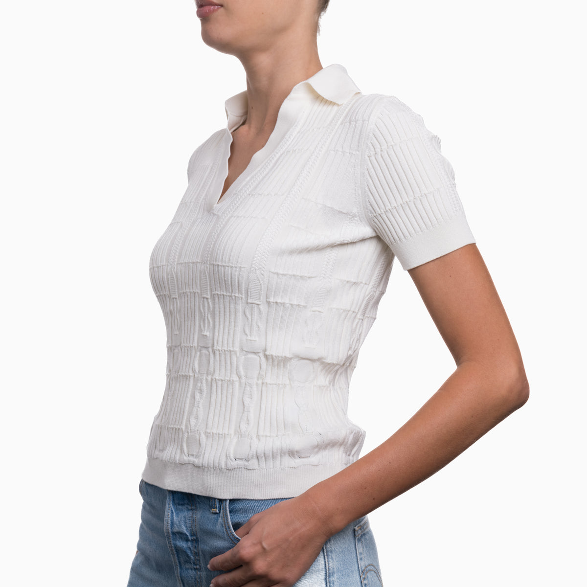 Hermes Knit Top Sz 38