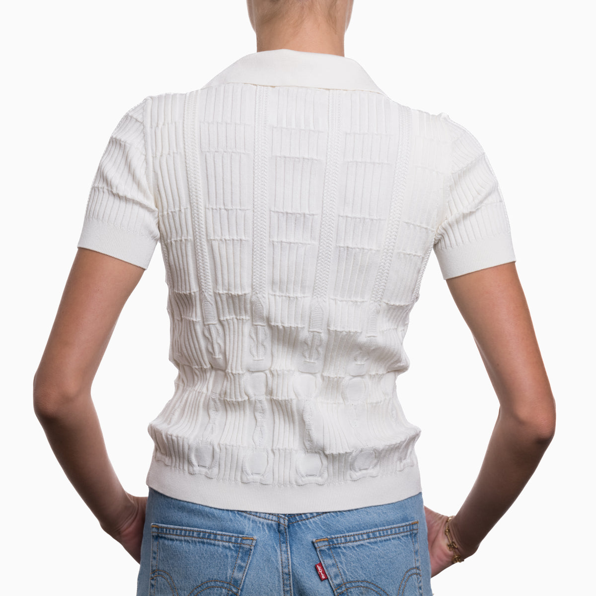Hermes Knit Top Sz 38