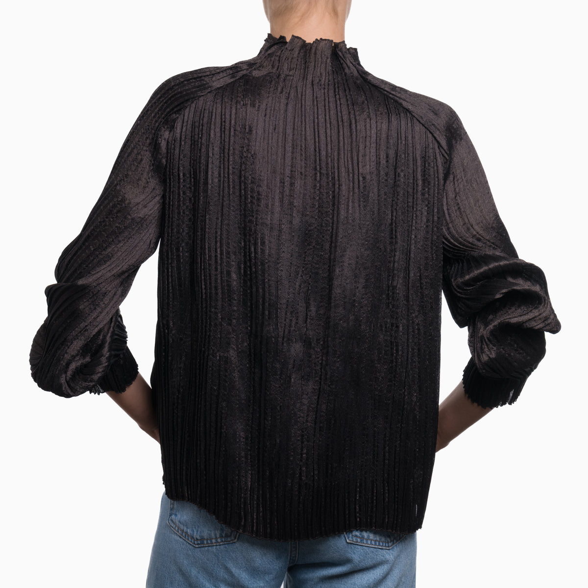 Hermes Silk Top Sz 36