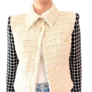 Chanel Wool Jacket Sz 40
