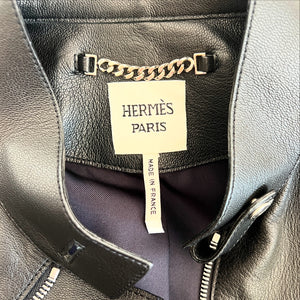 Hermès Leather Jacket Sz 36