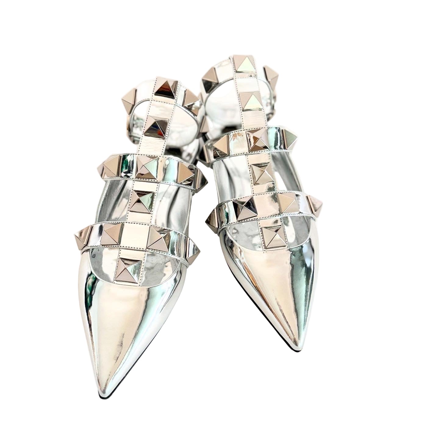 Valentino Roman Stud Sandals Sz 40