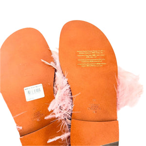 Valentino Feather Sandals Sz 38