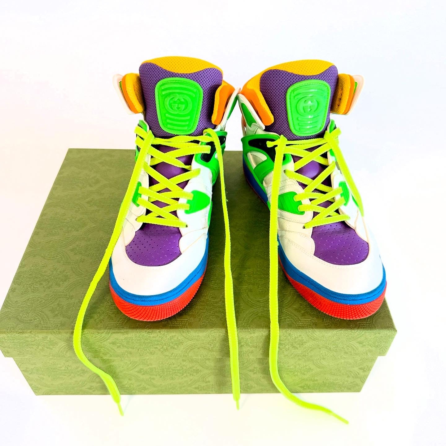 Gucci Basket GG Hi Tops Sz 39