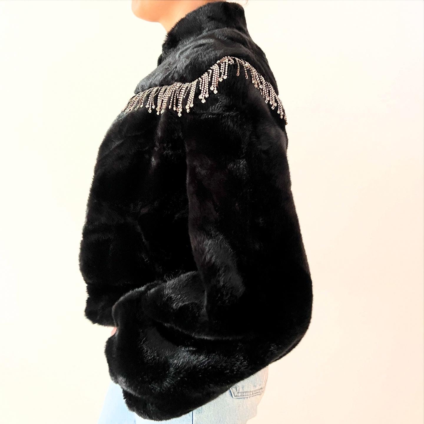 Shrimps Faux Fur Jacket Sz 6