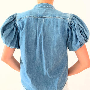 Frame Denim Blouse Sz S/P