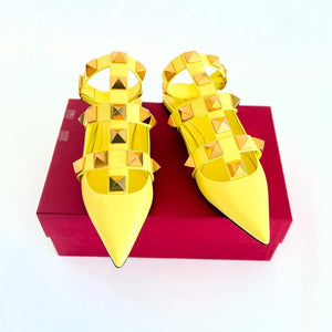 Valentino Roman Stud Sandals Sz 40.5