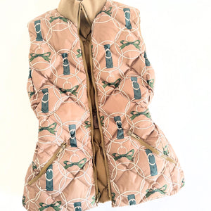 Hermès Reversible Vest Sz 34