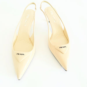 Prada Slingback Pumps Sz 38.5